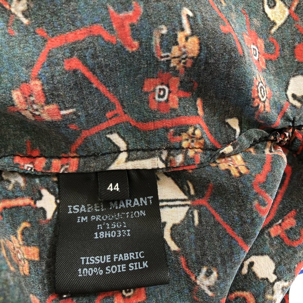 Isabel Marant Multicolor Patterned Top - image 6
